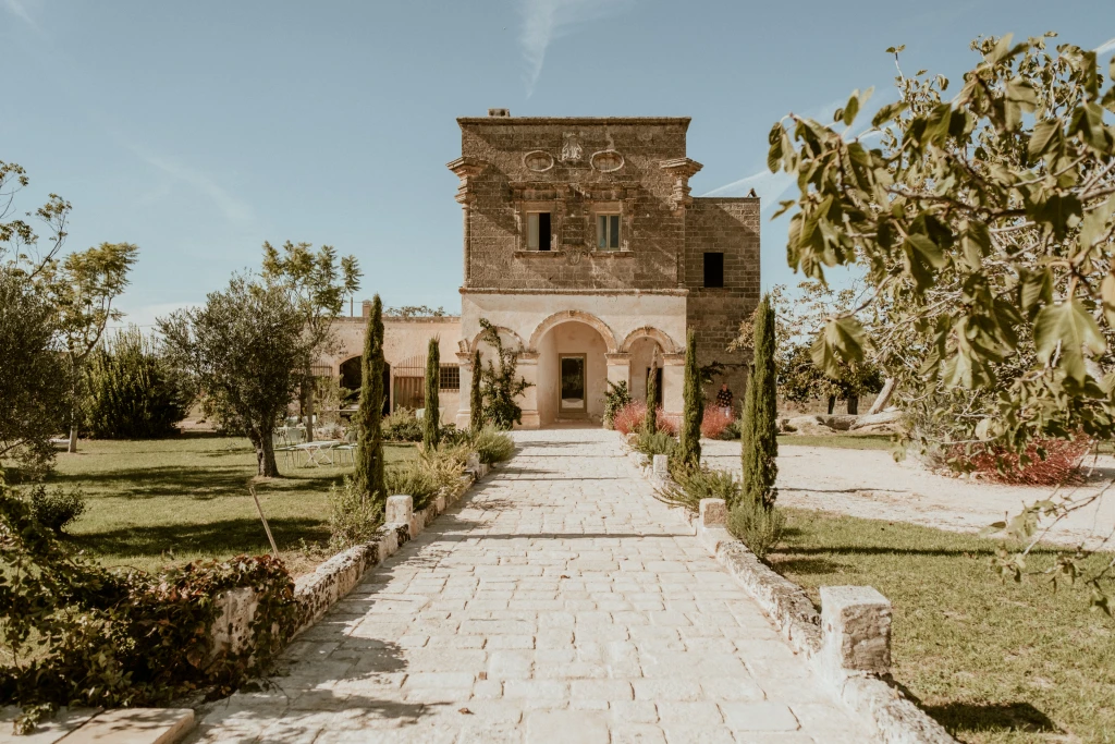 A former watch tower transformed into a luxury villa in the rural countryside of Salento near the historical town of Nardo and only a short distance from the white sandy shore beaches