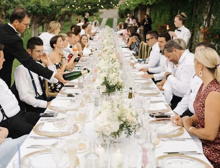 The ultimate Italian wedding dinner