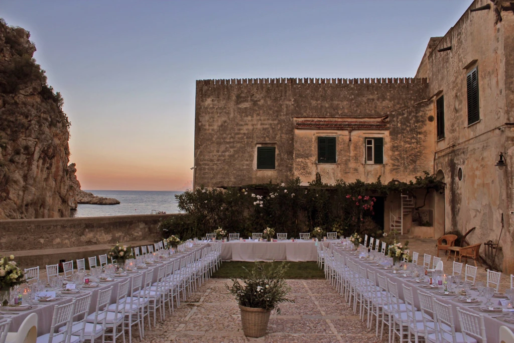 Destination wedding on the Sicilian coast