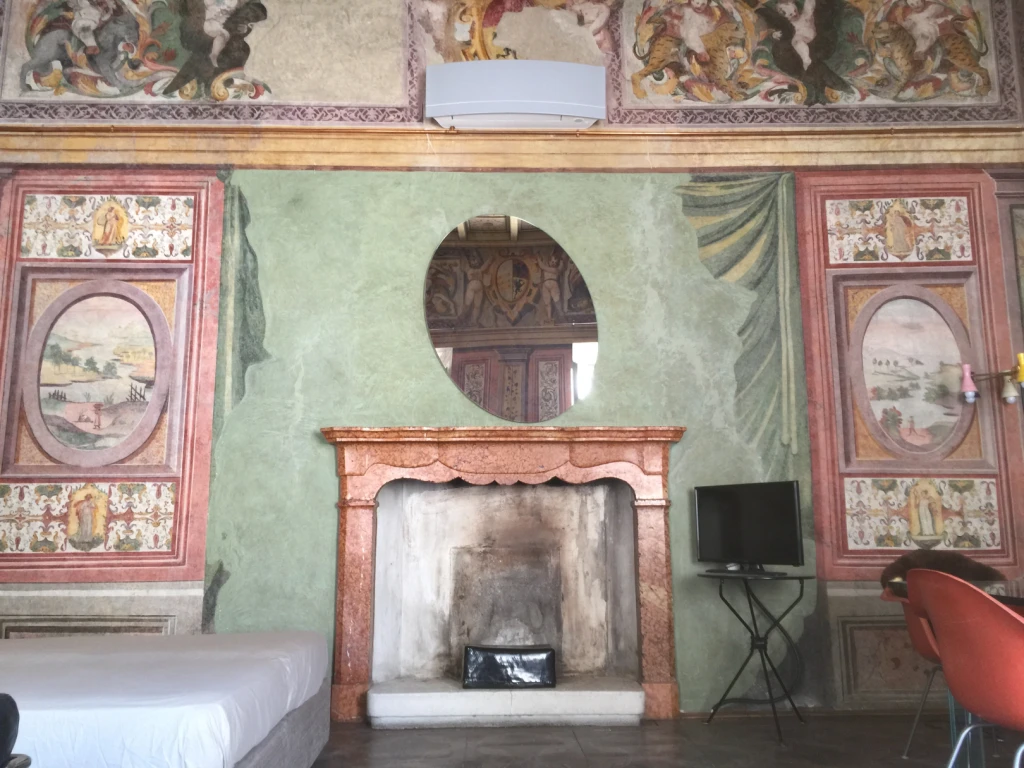 History, Art, Contemporary Design in a 15th century Palazzo in Italy