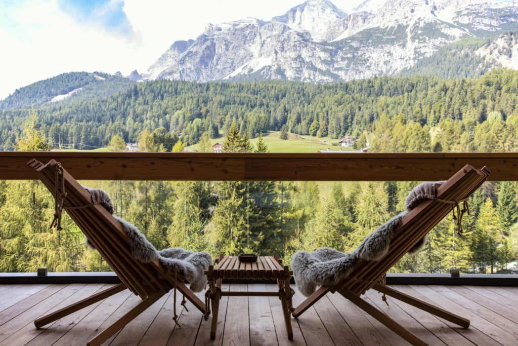 Private sauna luxury chalet - 7 people - Cortina d'Ampezzo