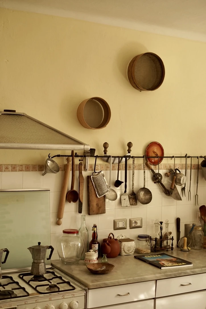 The kitchen at Ca Spiga