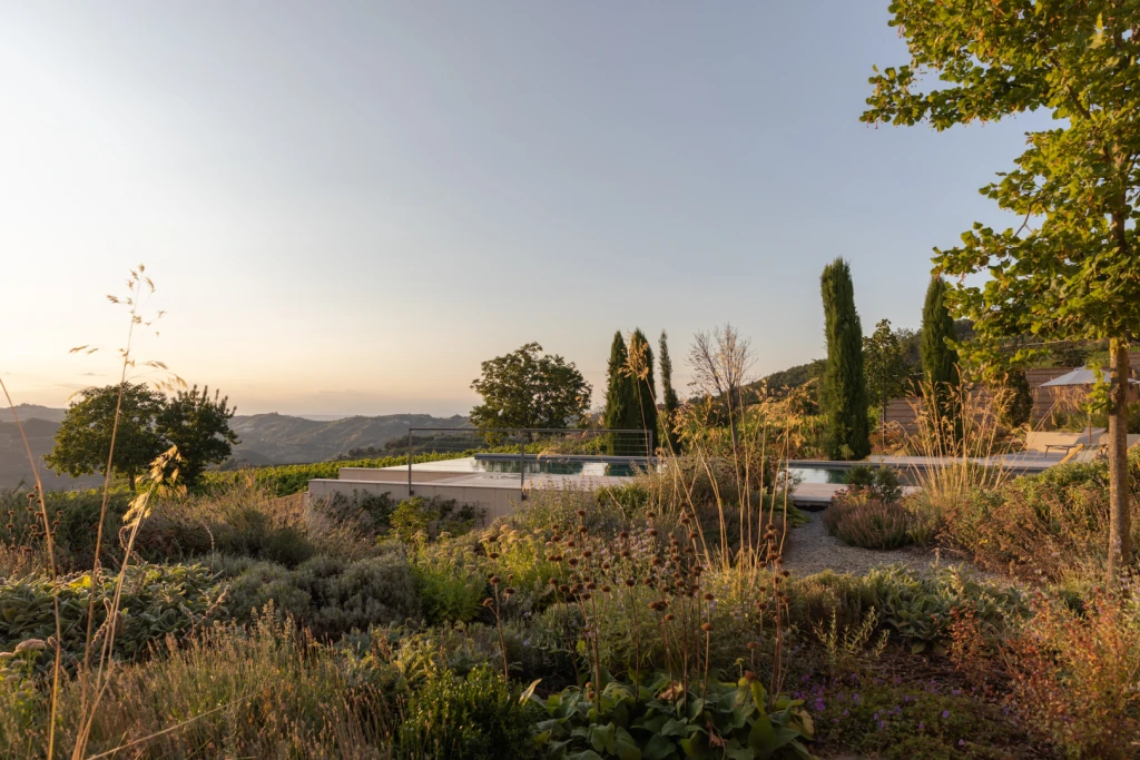 a wild Mediterranean styled garden (designed by Fernando Martos)