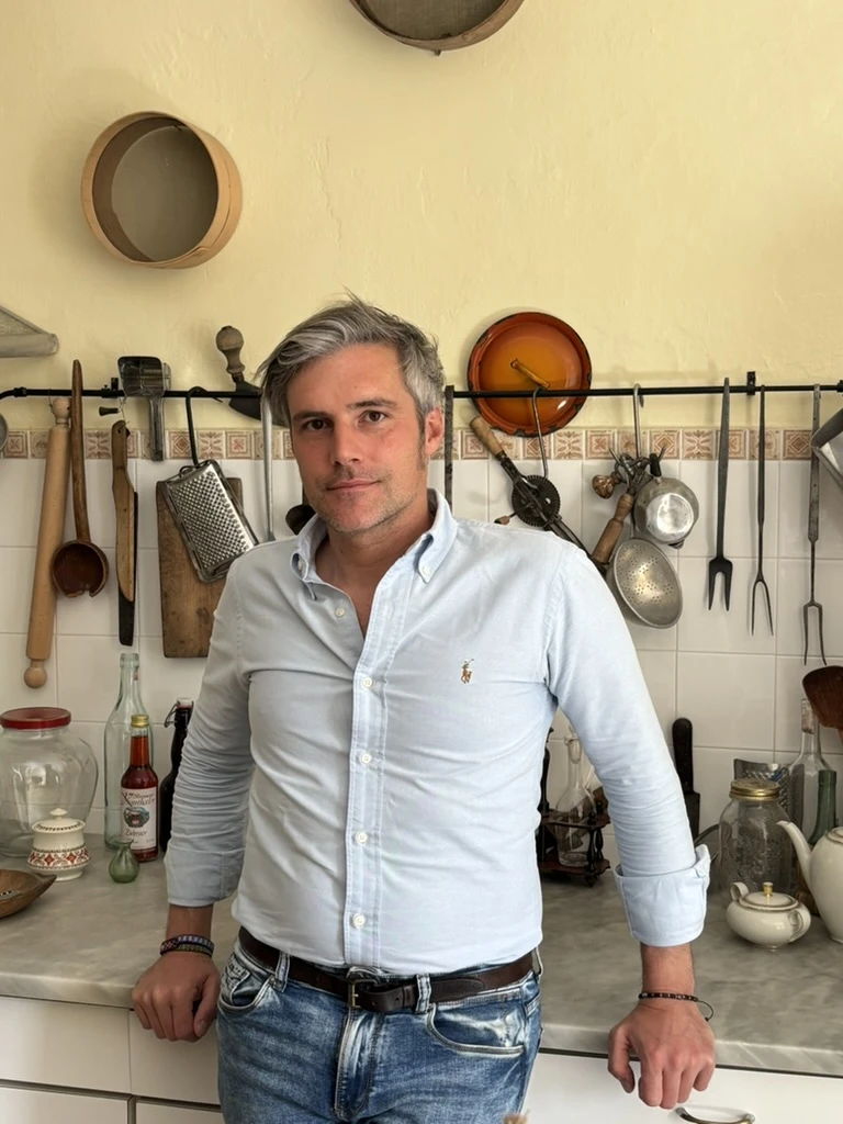 Andrea, one of the Brothers that runs Ca Spiga