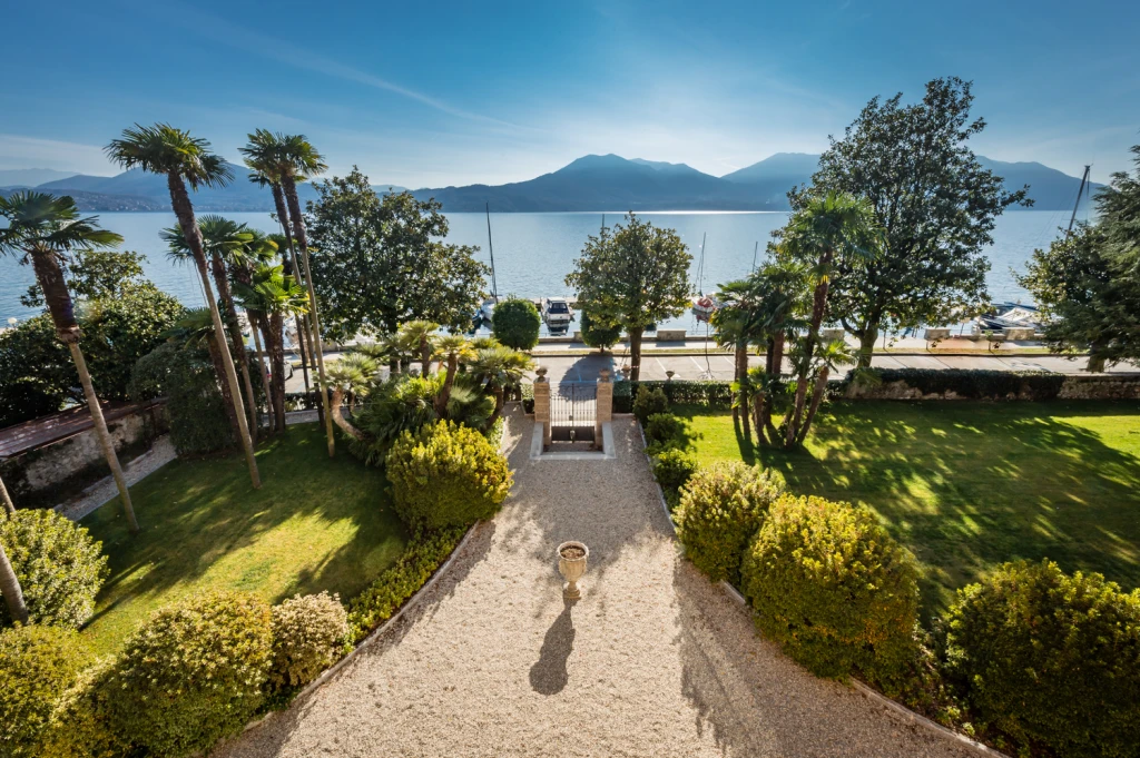 Lago Maggiore is set at the foothills of Italy's Western alps, bordering into Switzerland's Ticino Canton