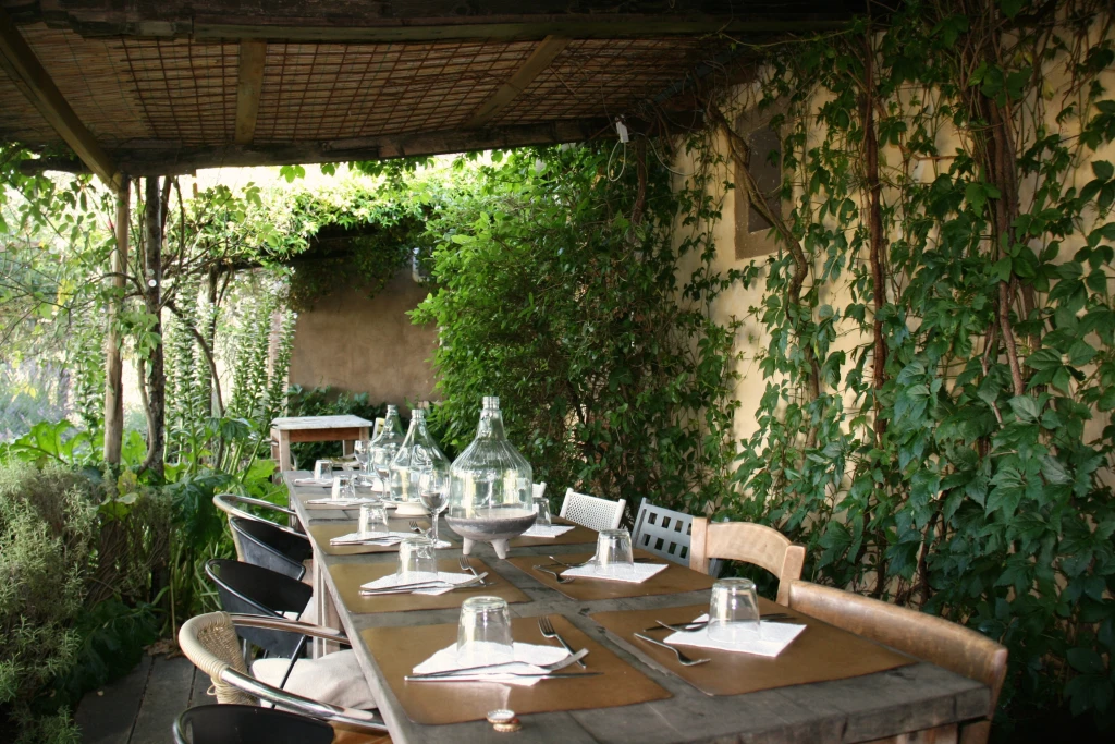 San Martino - exquisite vegetarian restaurant surrounded by olive groves and a stunning view over Montepulciano
